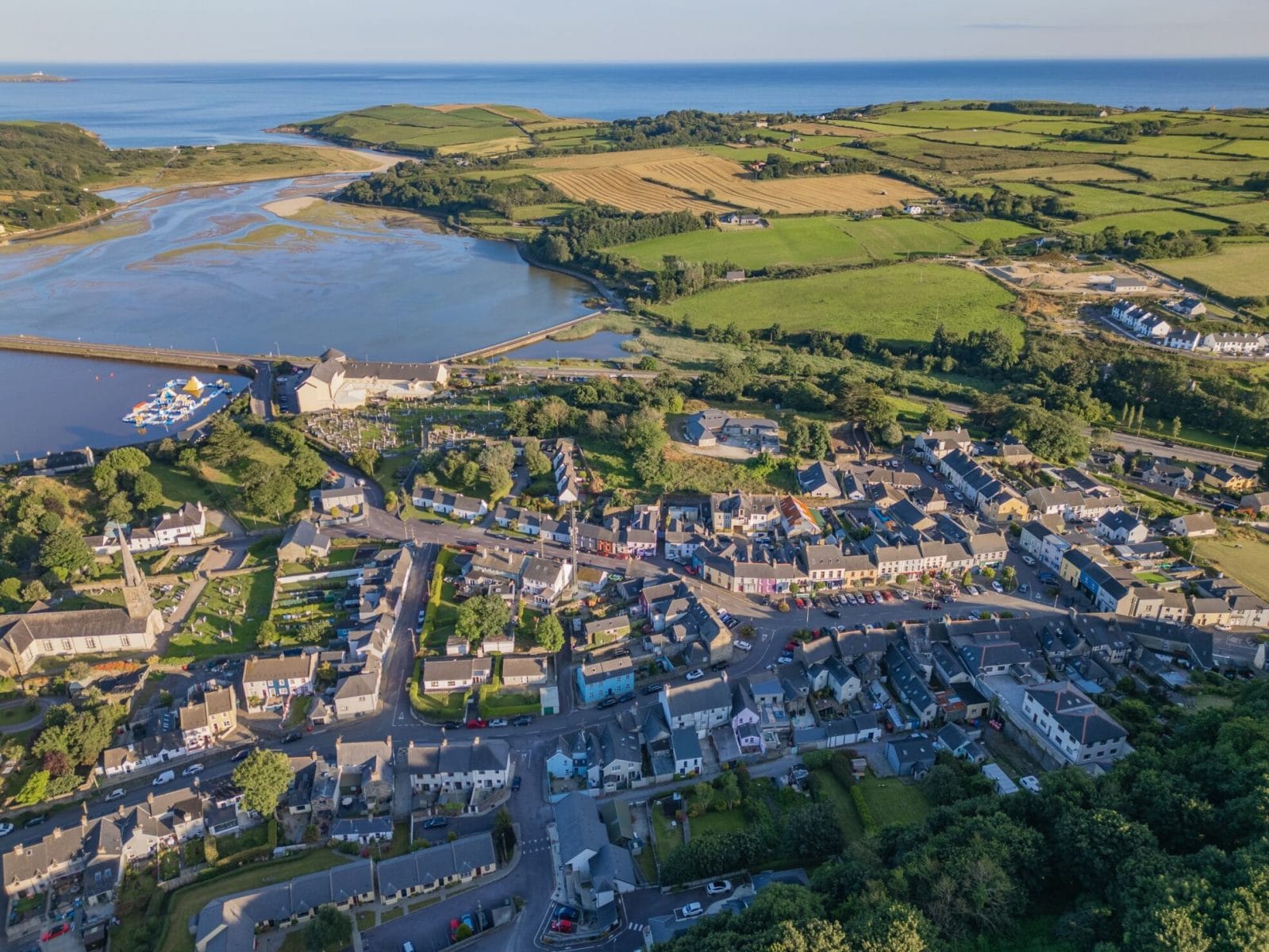 Drone view of Rosscarbery